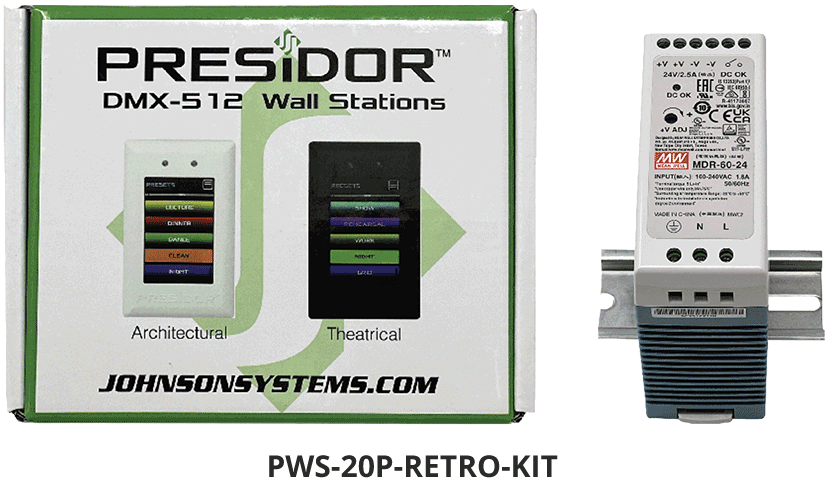 Presidor™ PWS-20P-RETRO KIT